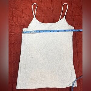 Forever 21 Light Gray Spaghetti Strap Tank Top